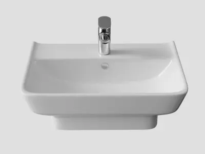 Sink Jacob Delafon Struktura Ege112 55 Cm 3D model