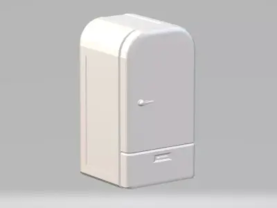 Plasticity Fridge Free 3D print model
