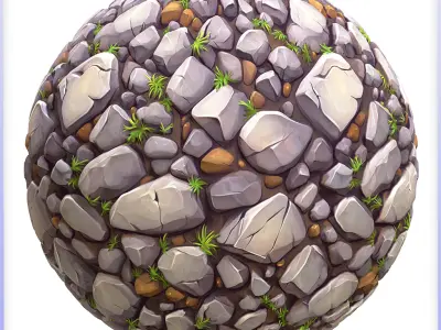 Stylized Ground Seamless Texture Texture 15