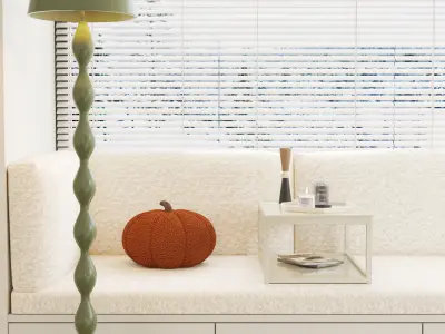 Comfortable bedroom 3D model