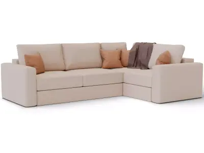 Corner sofa 3D model