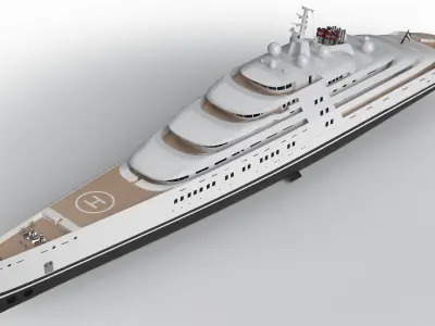  Azzam Superyacht 