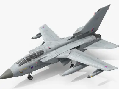  Tornado GR4 Tactical Combat Aircraft Simplified 