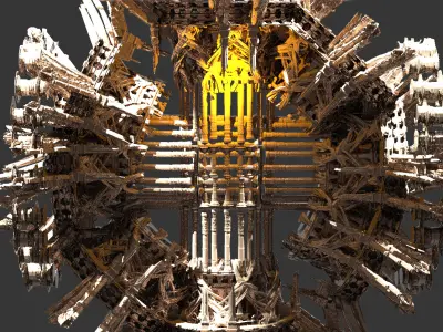 Cathedral kingdoms tower 2 3D model