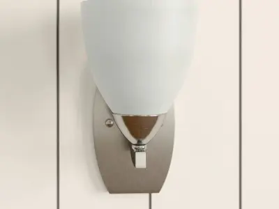 Alvah 1 - Light Armed Sconce Free 3D model