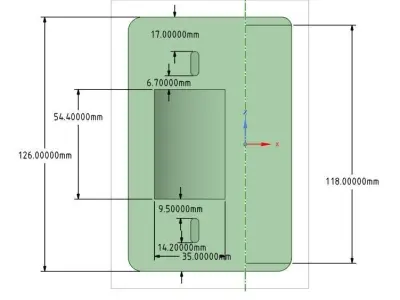 Ring Doorbell 90-degree Wedge  3D print model