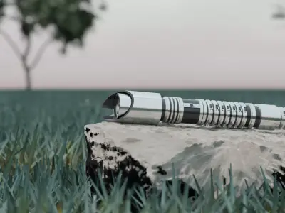 Lightsaber 3D model buy