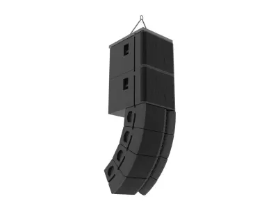 Line Array Speakers Systems JBL VRX 3D model