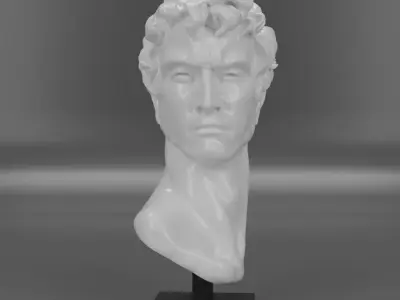 Arno Breker Readiness 3D Bust Model for Rendering and Printing 3D model