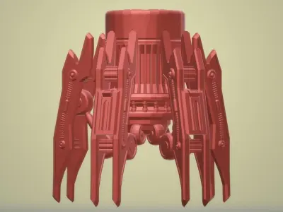 MG2-082023 Concept Mech 3D print model