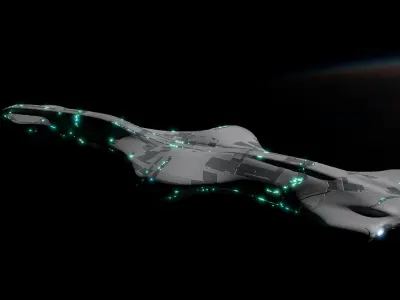 Battlecruiser  3D model