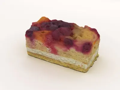 Fruit Cake 3D model
