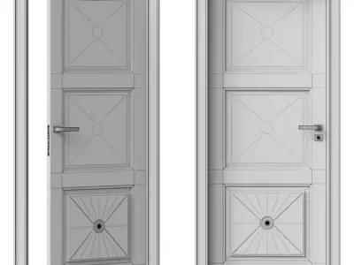 TOSCANA LITERA Interior door 6368 3D model