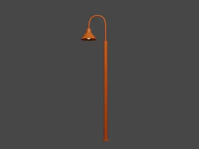 Street Light 3D model 14