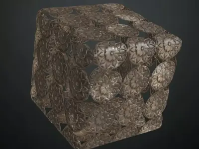Dirty Metal Grill Transparent PBR Seamless Texture buy