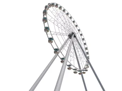 Ferris Wheel 3D model