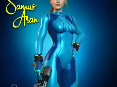 RFX Samus Aran For G8F And G81F 3D model