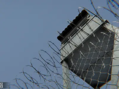 Prison house - restricted area 3D model