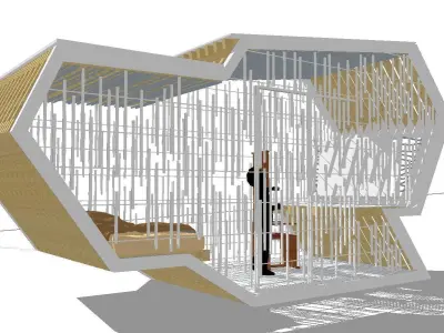 Creative Design-Holiday Cabin-017 3D model