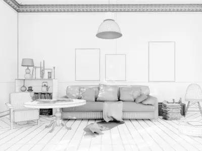 Photorealistic House Interior Collection1 3D model