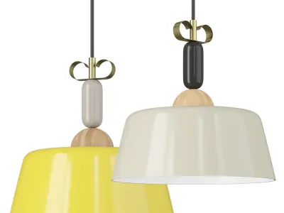 Il Fanale BON TON - Hanging lamp 3D model