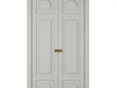 Entrance door set211 3D model