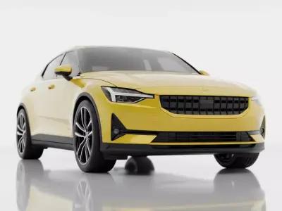 Polestar 2 2020 3D model