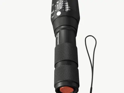 Flashlight 3D model by alexsoft
