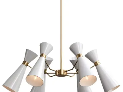  Blake 32-in Chandelier 3D model
