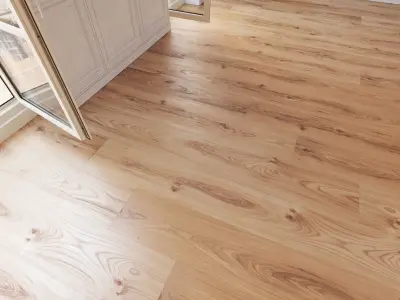 Wooden floor 29 WITHOUT PLUGINS 3D model