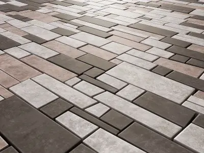 Paving brick clincer 3D model