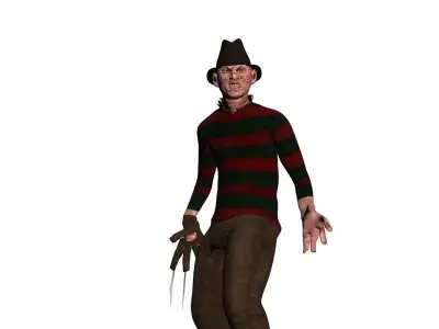 Freddy Kruger 3D model