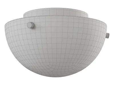 Alabaster Flush Mount 3D model