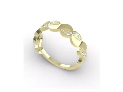 44 ring 3D print model