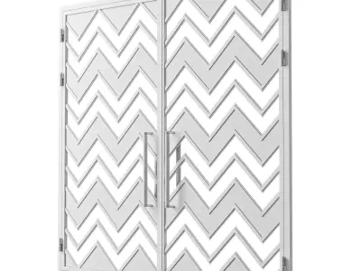 Gate black loft 06 3D model