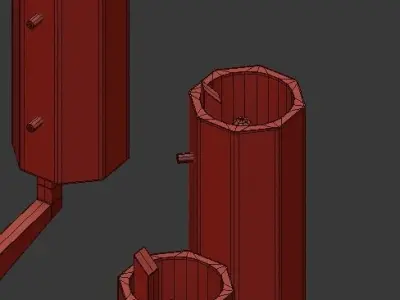 VENDOME ROUND CHANDELIE 3D model