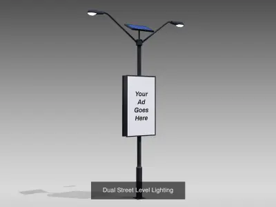 Street Lights Collection 3D Model Pack