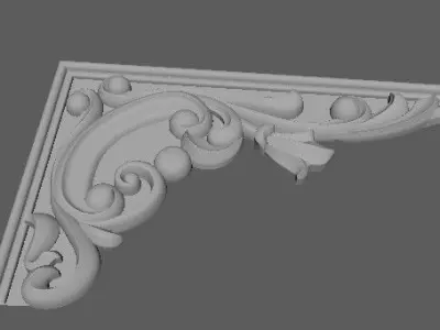 dekor ornament 3D model 164