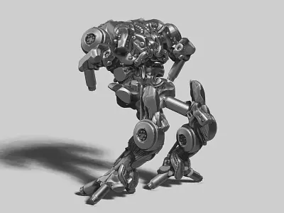 robot battle a14 3d print model 3D print model