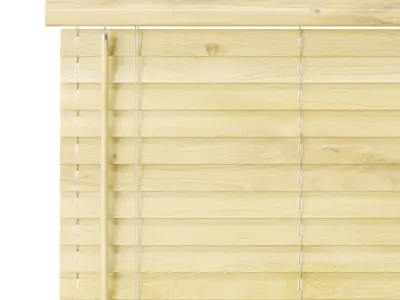 Wooden Jalousie 1200 mm 3D model