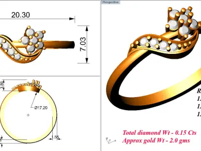 Ring - 2474 3D print model