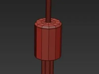 Olvidada Chandelier Lamp 3D model