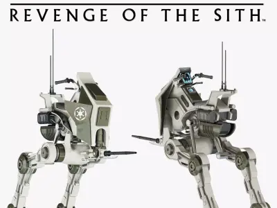 Star Wars AT-RT Walker  3D model