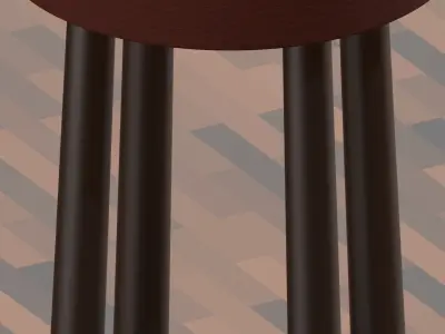 Chair Bar Stool 3D model