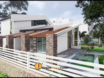 House of America 01 3D model