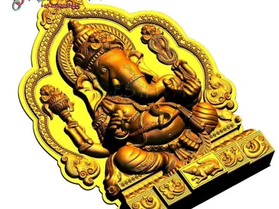 GANESHA 3D PRINTING MODEL  3D print model