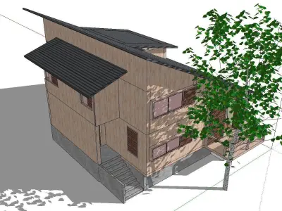 Creative Design-Holiday Cabin-077 3D model