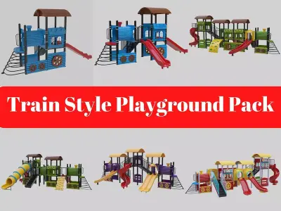Train Style Playground Pack