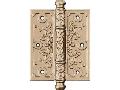 Black Cabinet Hinge 3D model