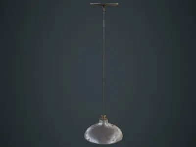 Hanging Lamp 6D Low-poly 3D model